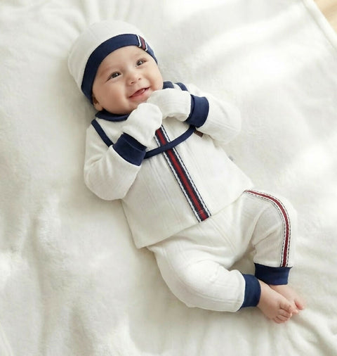Au Revoir Newborn Jacquard Set