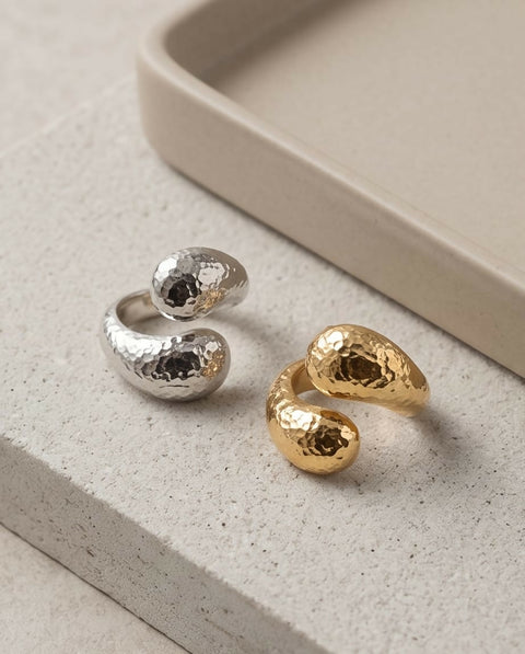 Elviane Gold Handmade Ring