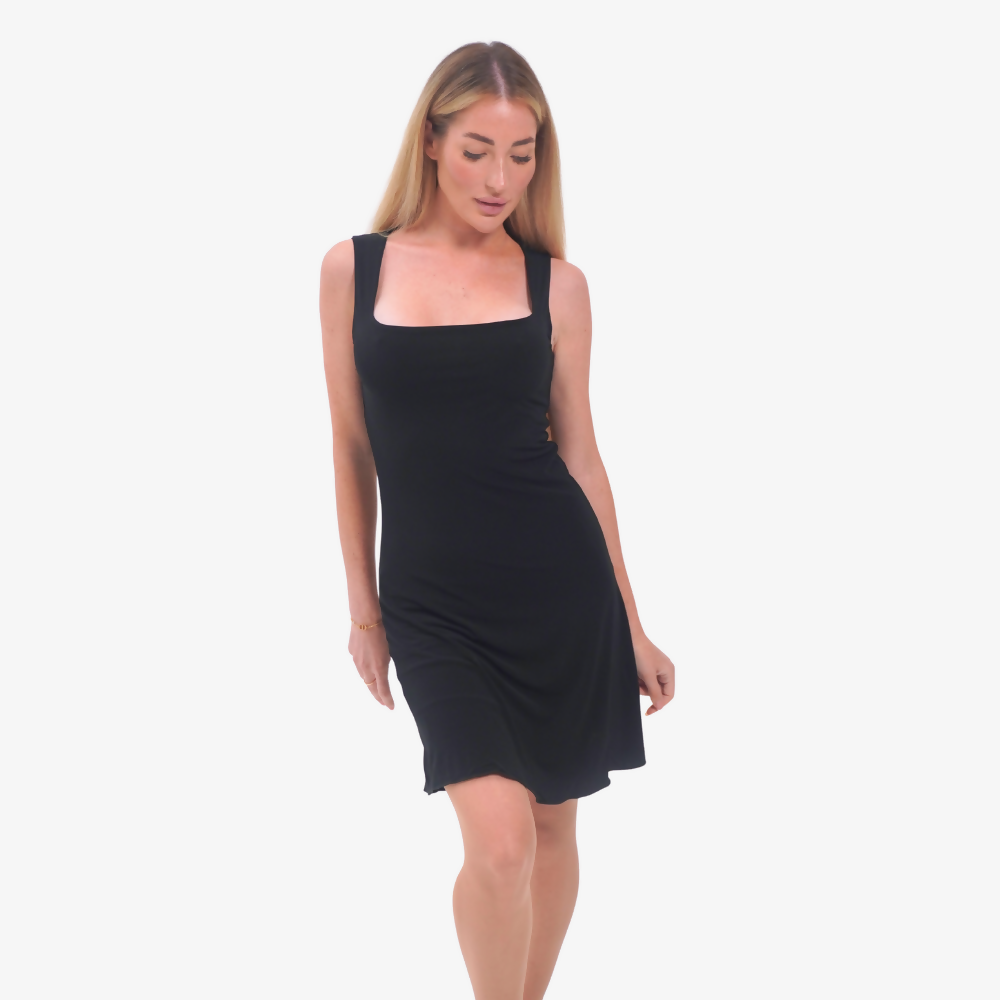 Carmen - mini dress black