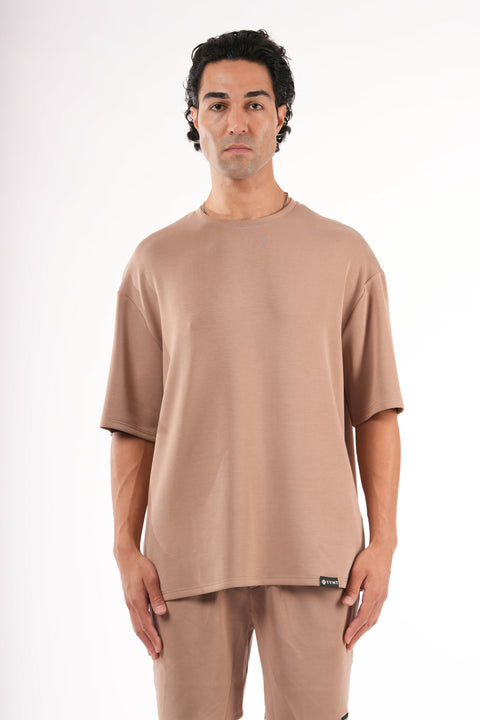 TYNT Premium Oversized T-shirt / Choco