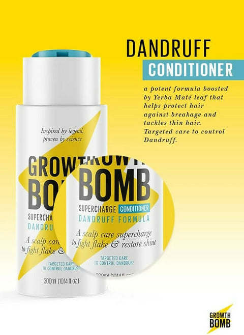 Growth Bomb - Supercharge Conditioner - Dandruff Formula - 300ml