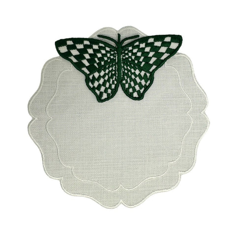 LAL COCTAIL NAPKIN IN GREEN