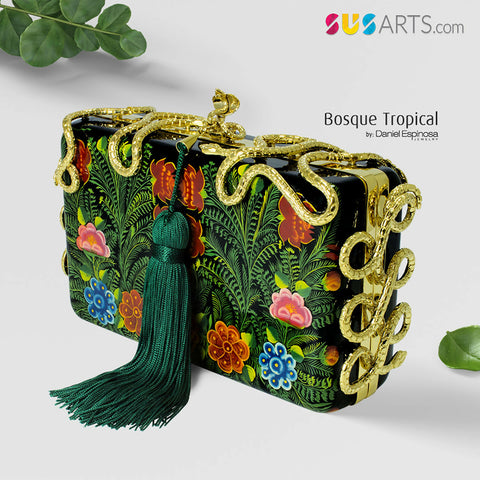 Susarts handmade clutch bag for ladies.