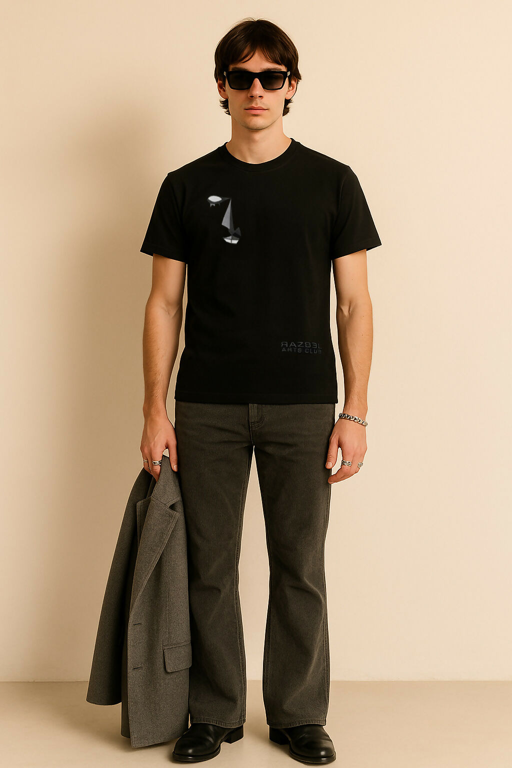 Faceless Memory Embroidery T-Shirt