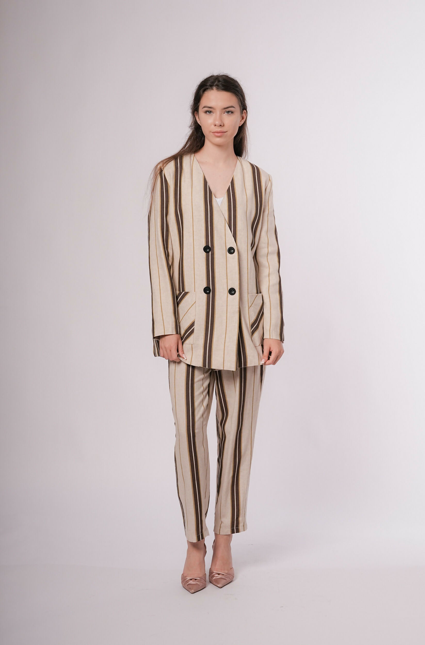SABO NATUREL LINEN JACKET