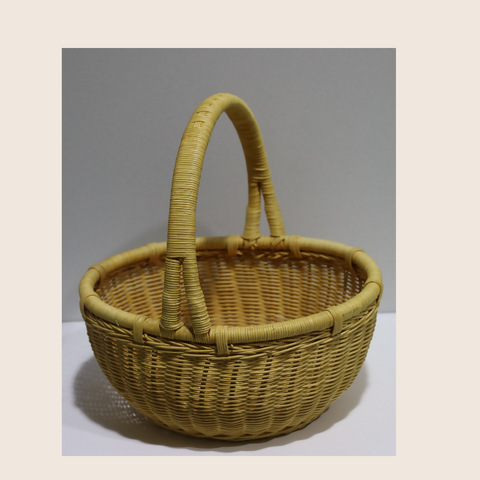 Artisan Rattan basket