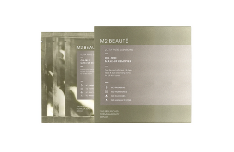 M2 Beaute - Oil-Free Eye Make Up Remover Sachets