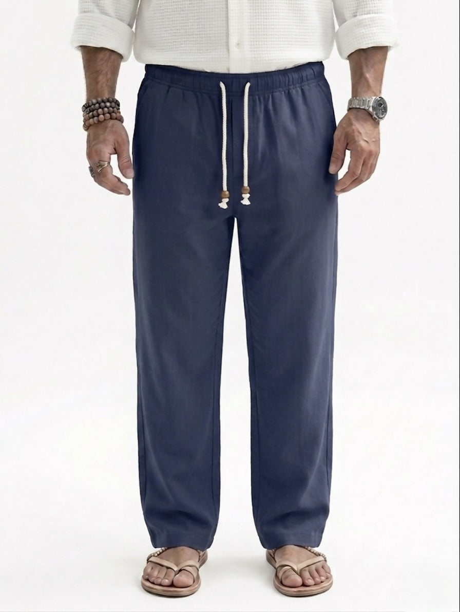 Fedora Baggy Pants - Navy