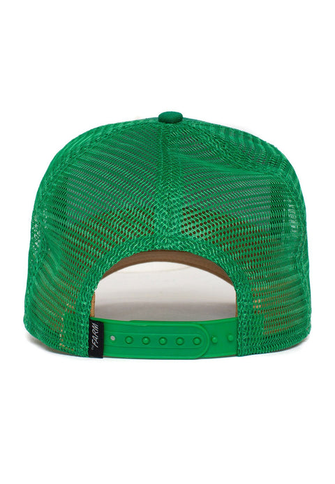 The Giraffe Trucker Hat Green