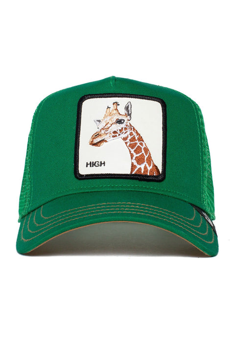 The Giraffe Trucker Hat Green