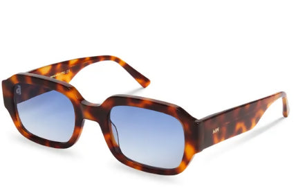 Downey Tortoise Blue Sunglasses