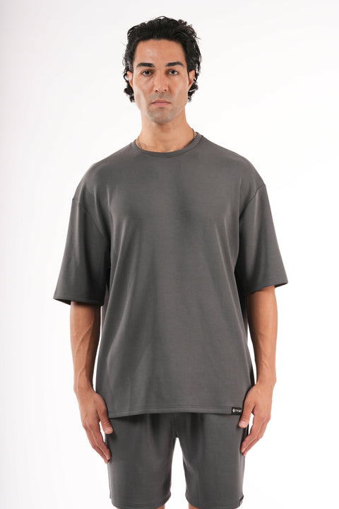 TYNT Premium Oversized T-shirt / Charcoal