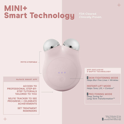 مجموعة NuFACE® Mini+ Starter - أسود منتصف الليل