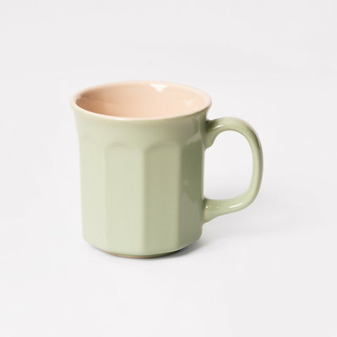 Outer Green Inner Pink Mug