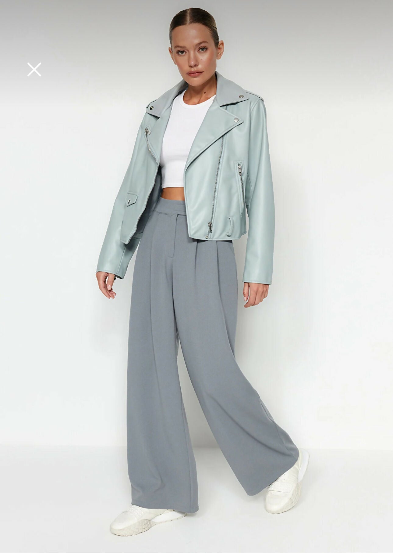 MY PEANUT Macy Pants In Dark Mint