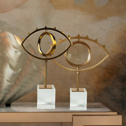 Golden Eye Lens Centerpiece