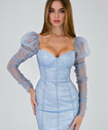 Elixir-Light-Blue-Sparkle-Bodycon-Mini-Dress-Puff-Sleeves-1