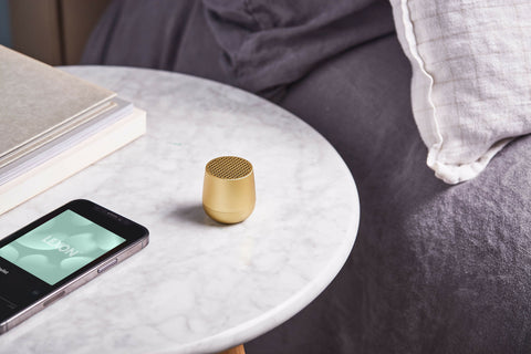 LEXON MINO + - SPEAKER - LIGHT YELLOW