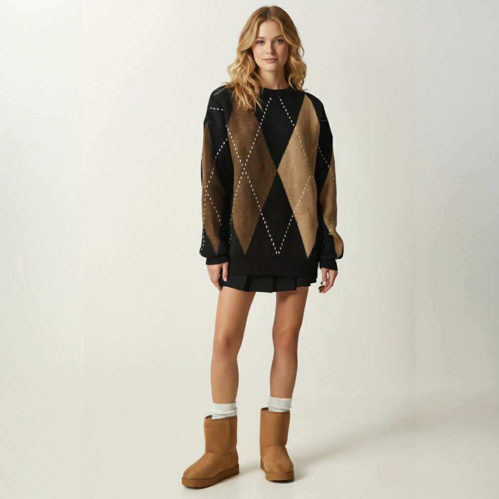 MY PEANUT Urfa Oversize Sweater
