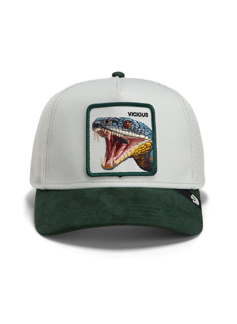 Goorin Bros Suede Snake Trucker Cap