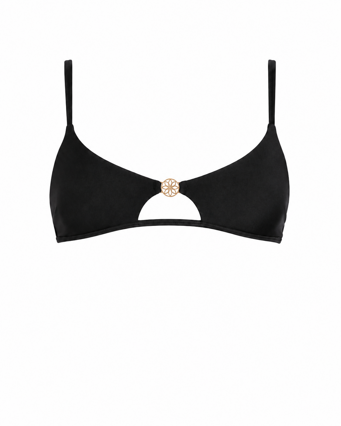 Luna Bikini Top Black