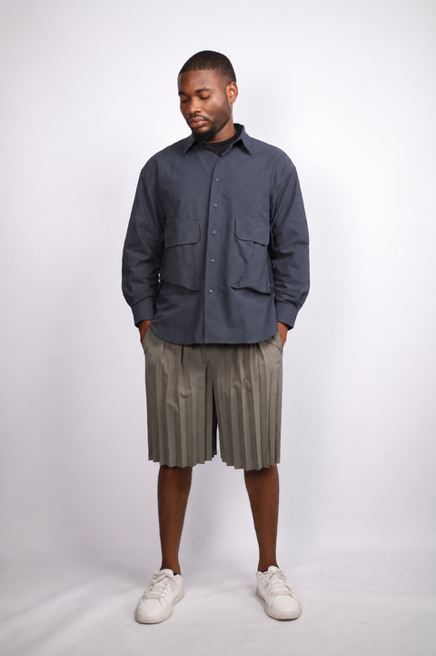 Ålesund Long Shirt Gray