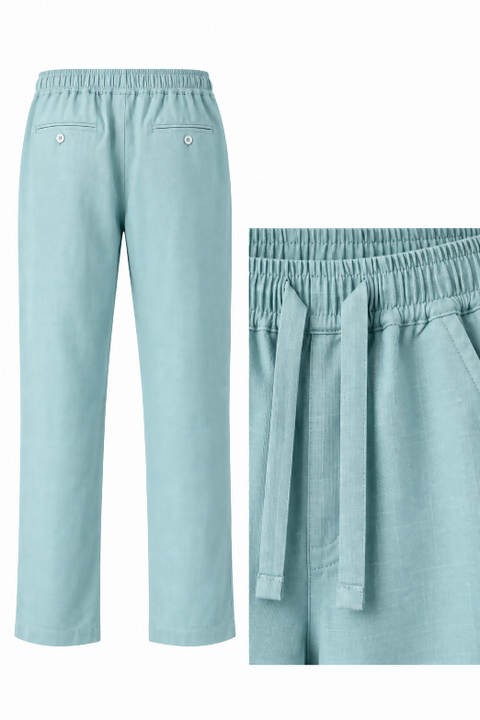 Safari Set Trousers Aqua Blue