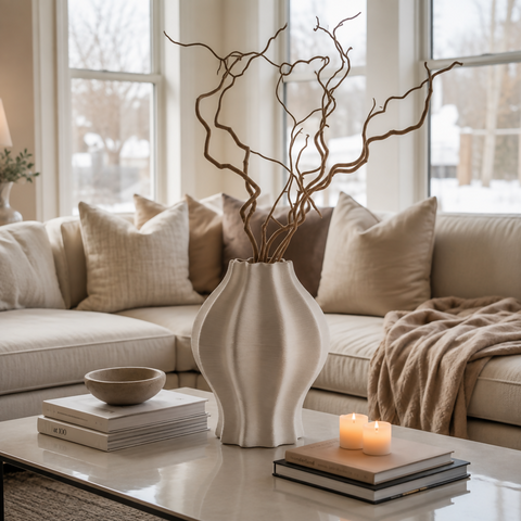 Timeless Touch 3D vase