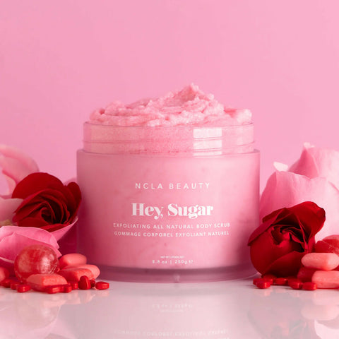 NCLA Beauty Hey, Sugar Candy Roses Body Scrub 250ml