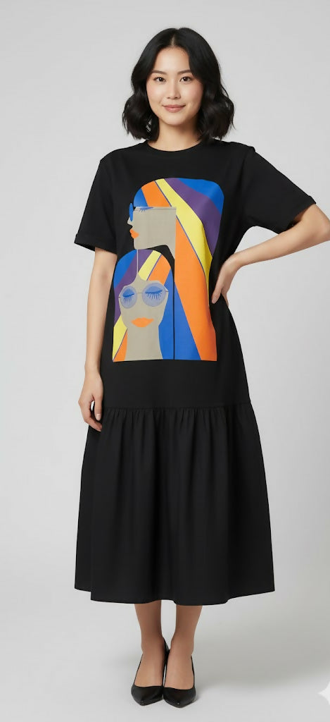 MY PEANUT Dali Pop-art Dress