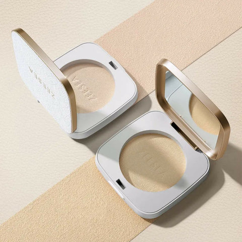 ZEESEA Soft Velvet Pressed Powder 01- Pearl white