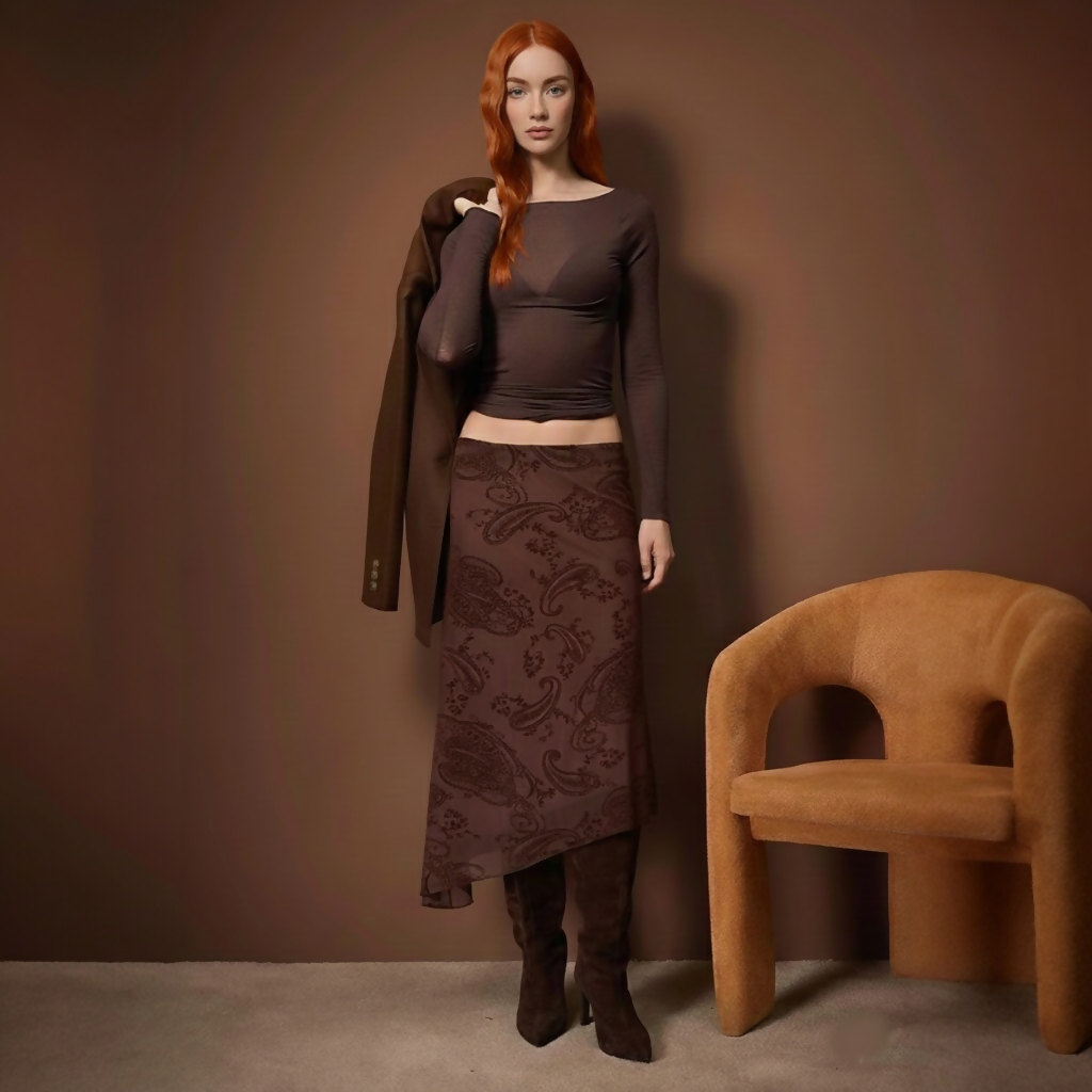 MY PEANUT Copenhagg Asymmetric Skirt