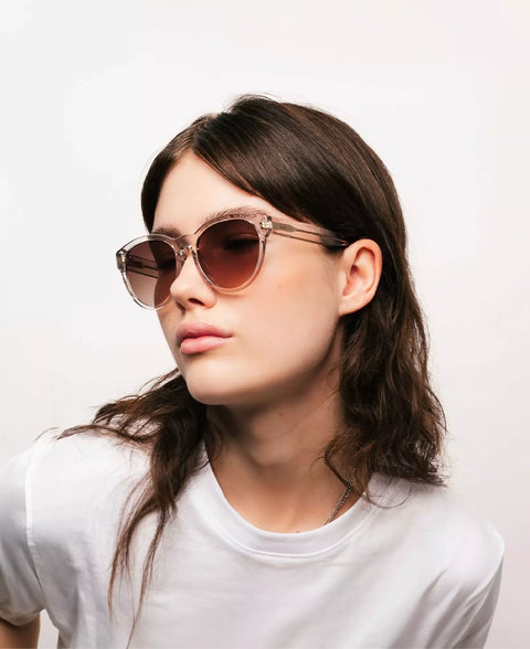 Rita Sophia Transparent Sand Sunglasses