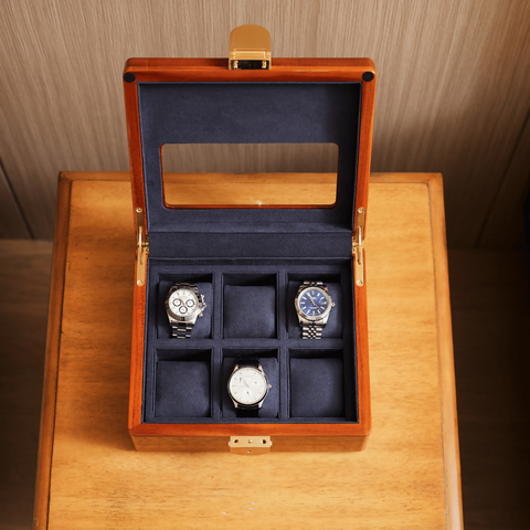 Jarwique 6 Fingerprint Signature Lock – Watch Box / Case