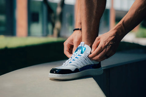 Barefoot sneakers Barebarics Futura - Iridescent White