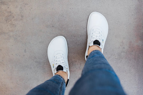 Barefoot shoes Be Lenka Royale - White & Black