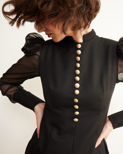 Glamorous Allure Black Dress