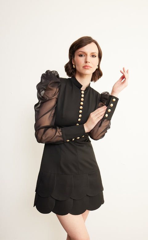 Glamorous Allure Black Dress