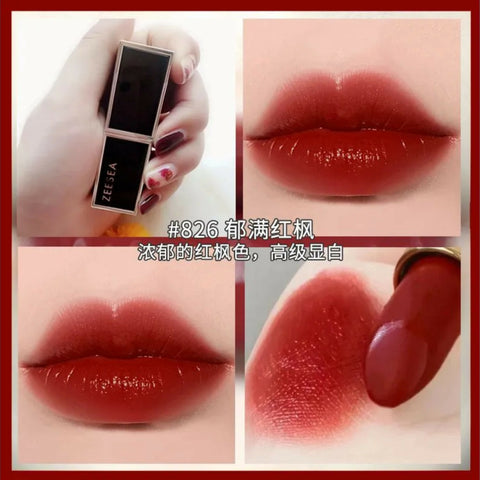 ZEESEA watery silky lipstick 826 - Red maple