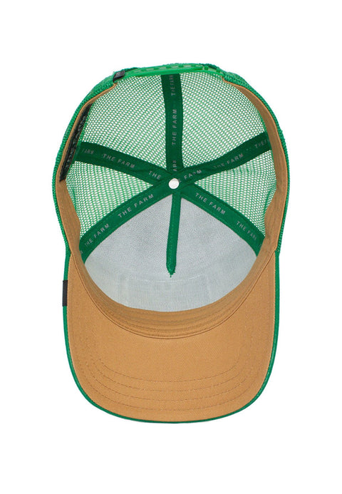 The Giraffe Trucker Hat Green