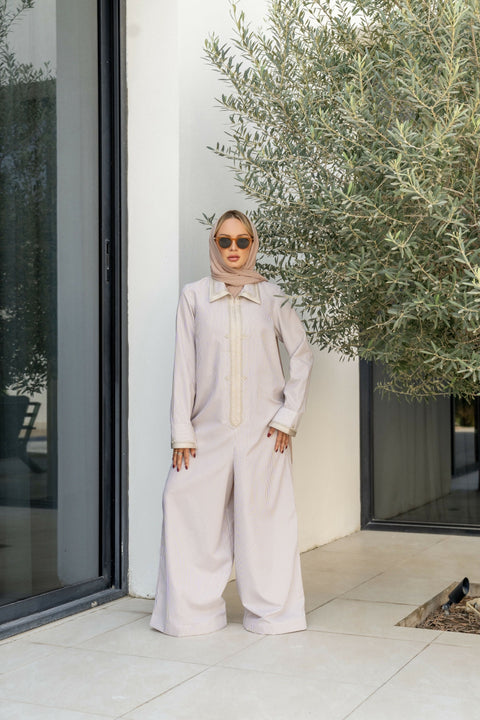 AYA BEIGE-WHITE