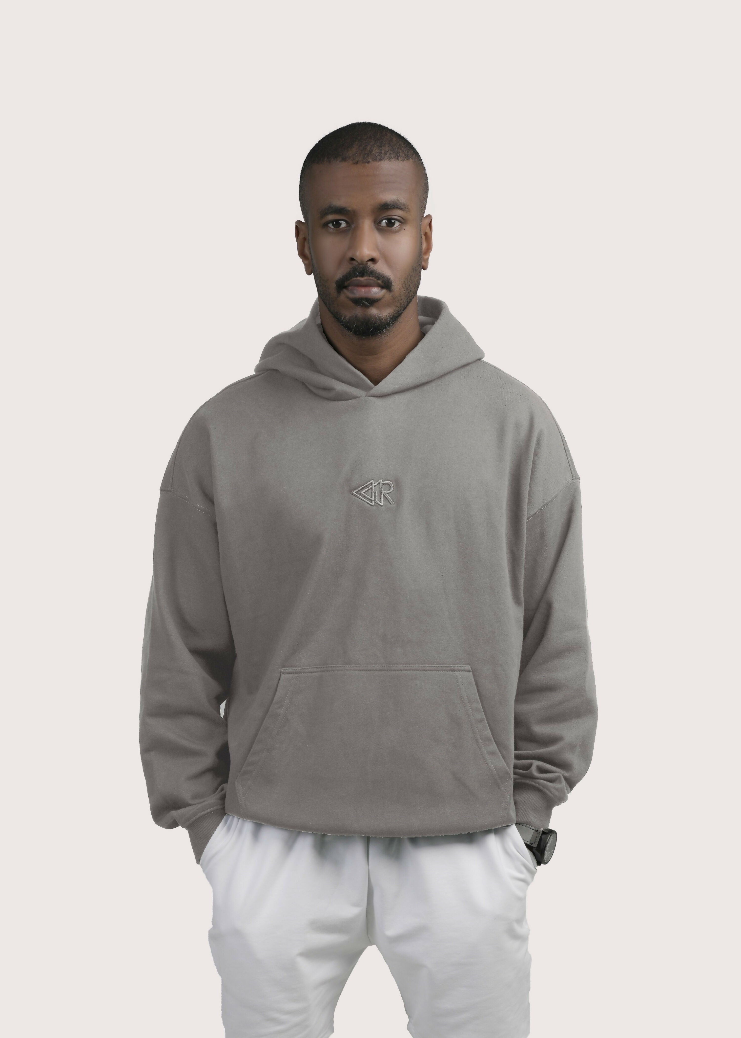 Edge Hoodie White Sand