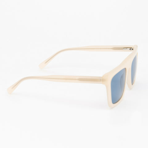 Rover Sunglasses | Cream Frames & Blue Lenses