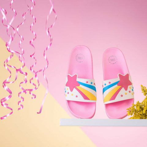 Rainbow Star Pink