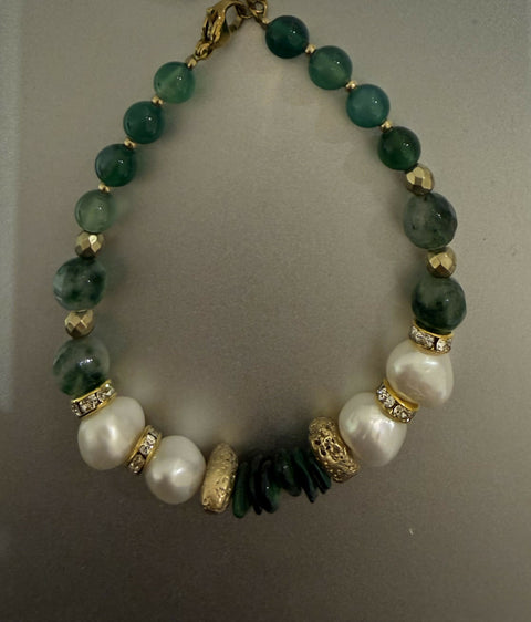 Emerald Glow Bracelet