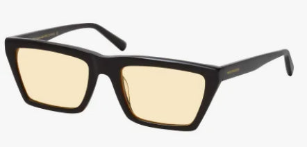 Corey Black Yellow Sunglasses