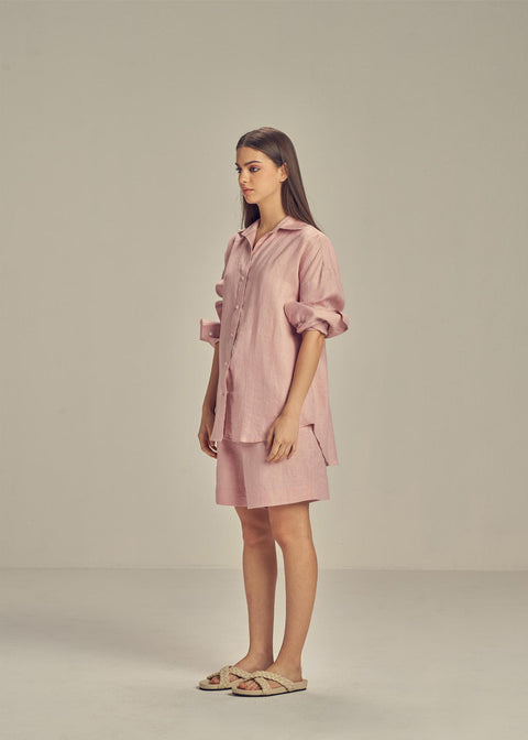 CECILEHOB Shane Bermuda Set Pink