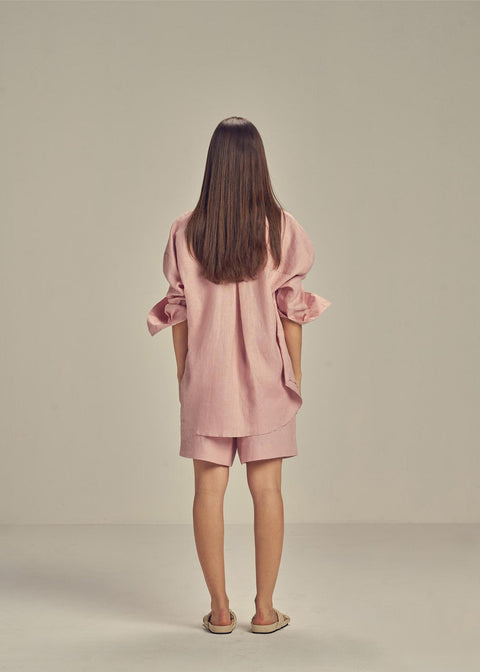 CECILEHOB Shane Bermuda Set Pink