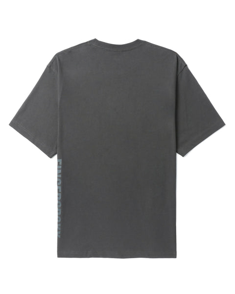 Keep Your Fgxx Dark Grey T-shirt in Cotton Jersey