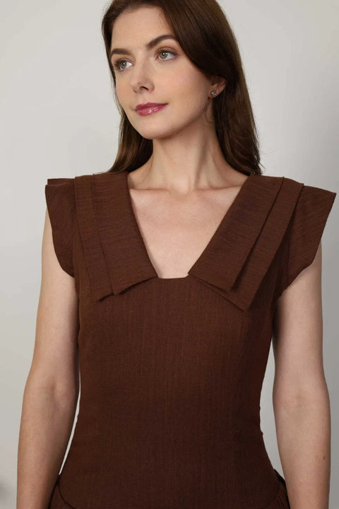 tiffany-brown-dress